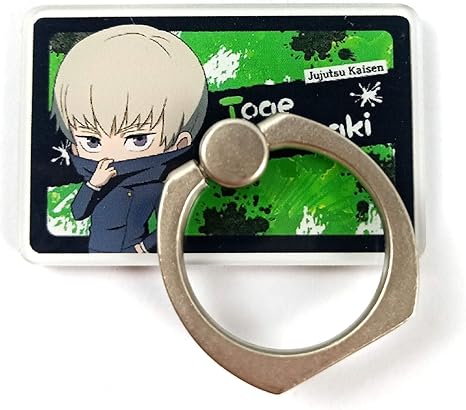Amazon Co Jp 呪術廻戦 スマホリング 指輪型リング アニメグッズ 五条悟 虎杖悠仁 野薔薇 伏黒恵 両面宿儺 真希 狗巻棘 強力粘着 スタンド機能 落下防止 360 回転 多機種対応 全9種類 狗巻棘 家電 カメラ