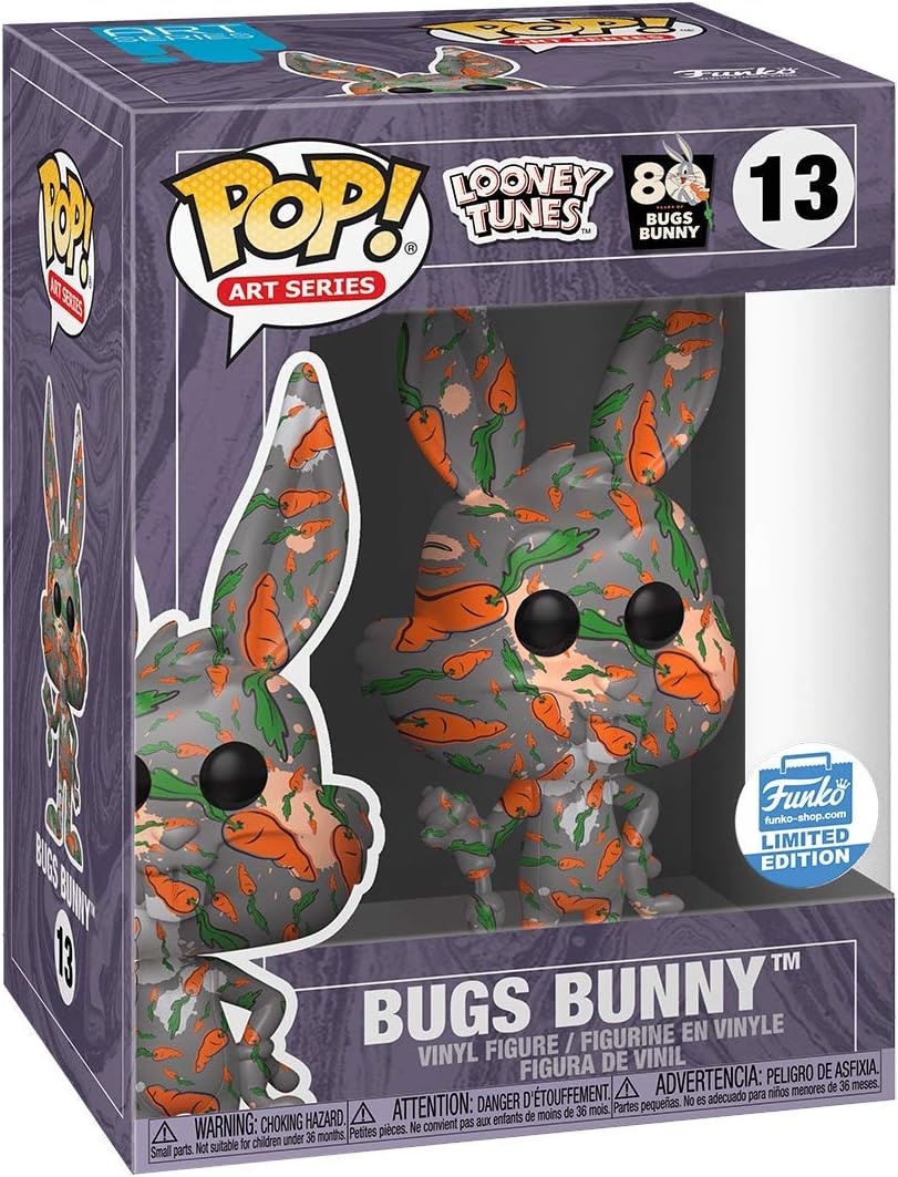 Funko 50636 Pop! Art Series: Looney Tunes - Bugs Bunny Exclusive #13, Orange - Image 3