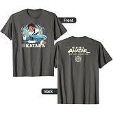 Avatar: The Last Airbender Waterbender Katara Front &amp; Back T-Shirt