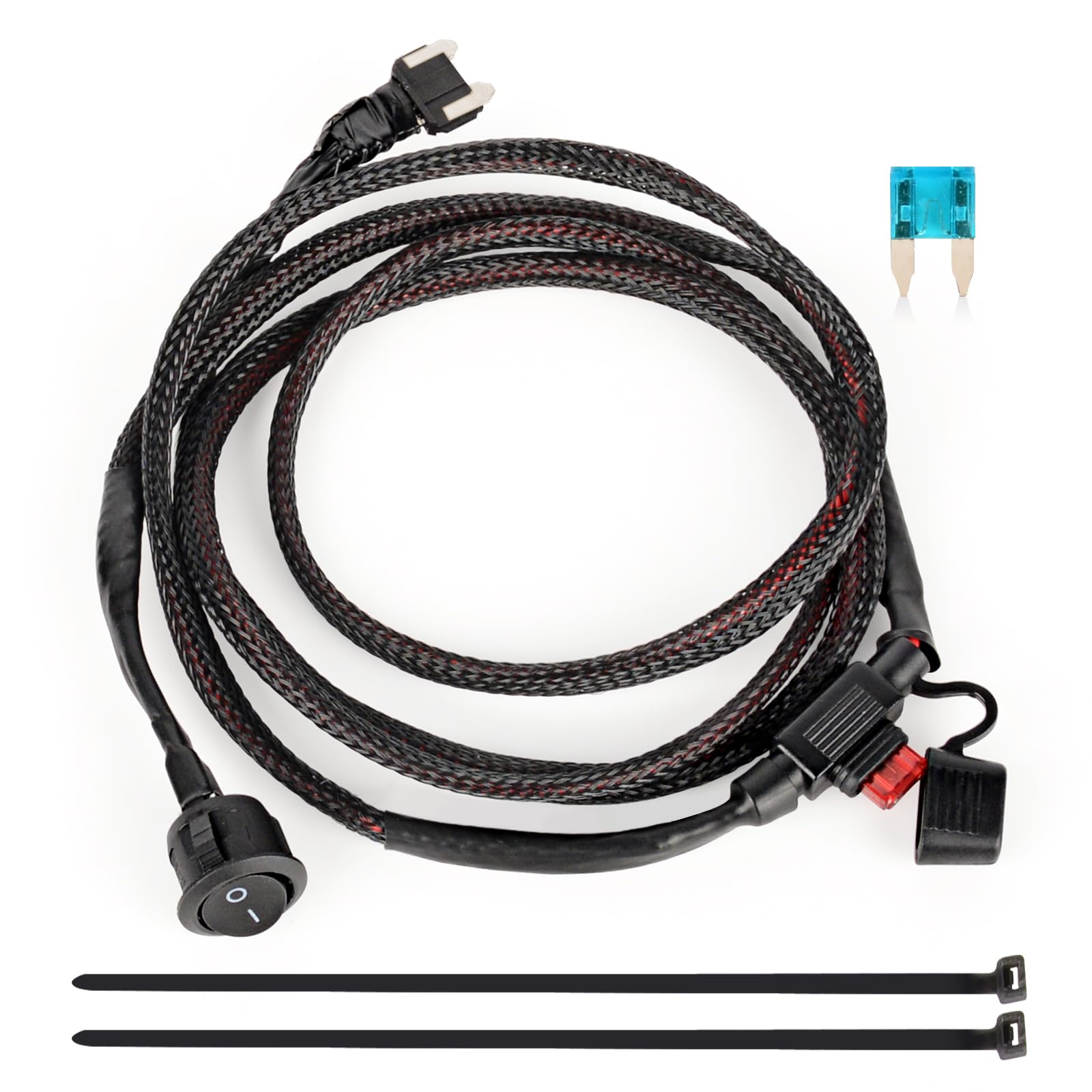 Photo 1 of 66.9" Universal Fuse Bypass Switch Kit Relay Bypass Switch Kit Fuse Switch