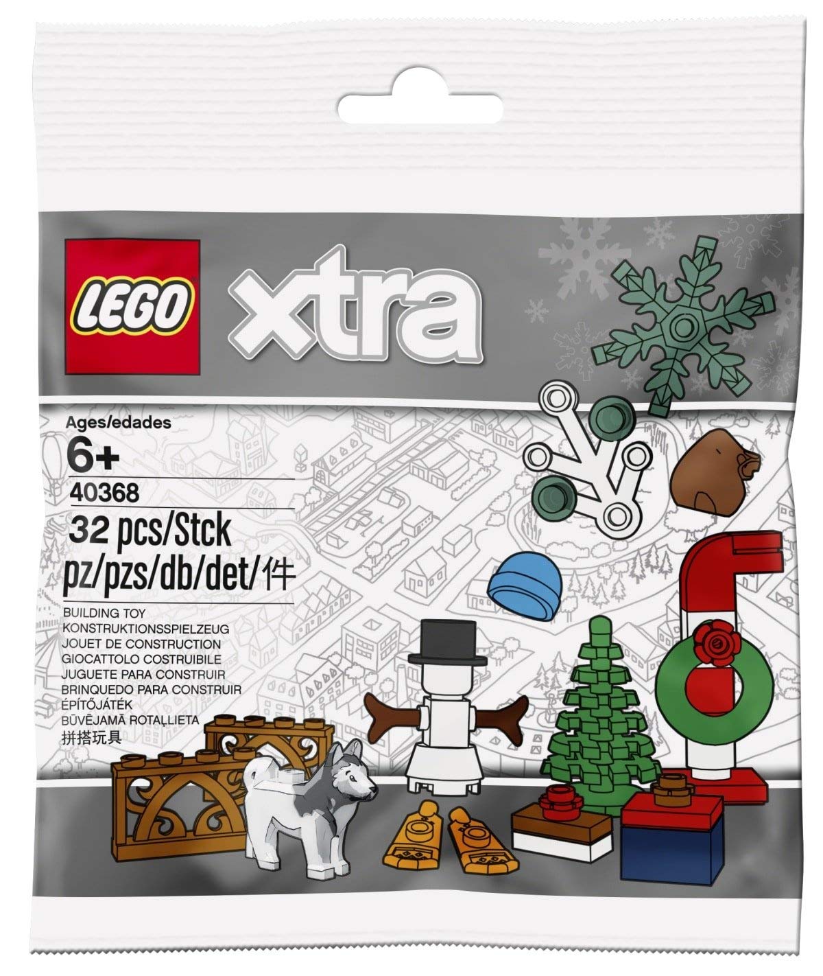 LEGO 40368 Xtra Christmas & Holiday Accessory Set