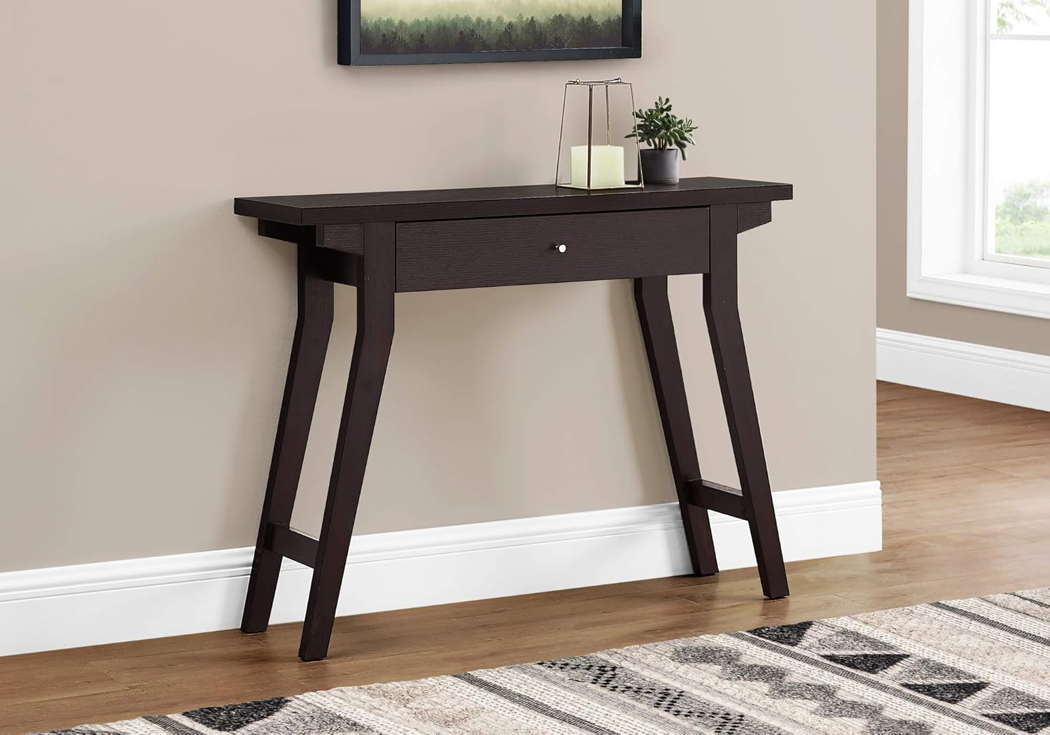 Amazon Monarch Specialties Entryway Hallway Sofa Accent Storage 