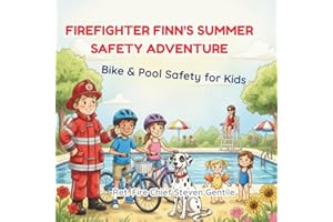 Firefighter Finn's Summer Safety Adventure: Bike & Pool Safety for Kids