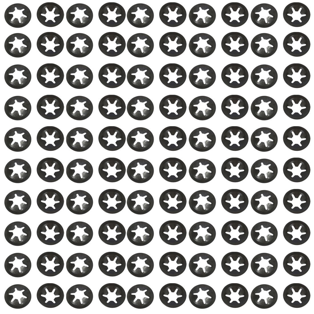 sourcing map 100 Pcs 6mm x 16mm Internal Tooth ing Washers