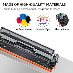 414A Toner Cartridges 4 Pack High Yield Replacement