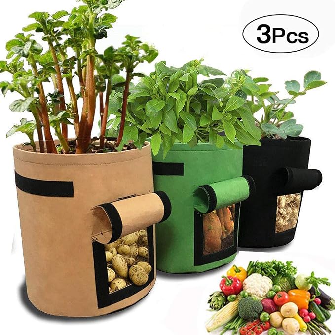Bolsa de Cultivo de Patatas, 3 Unidades, Bolsas de Cultivo para ...