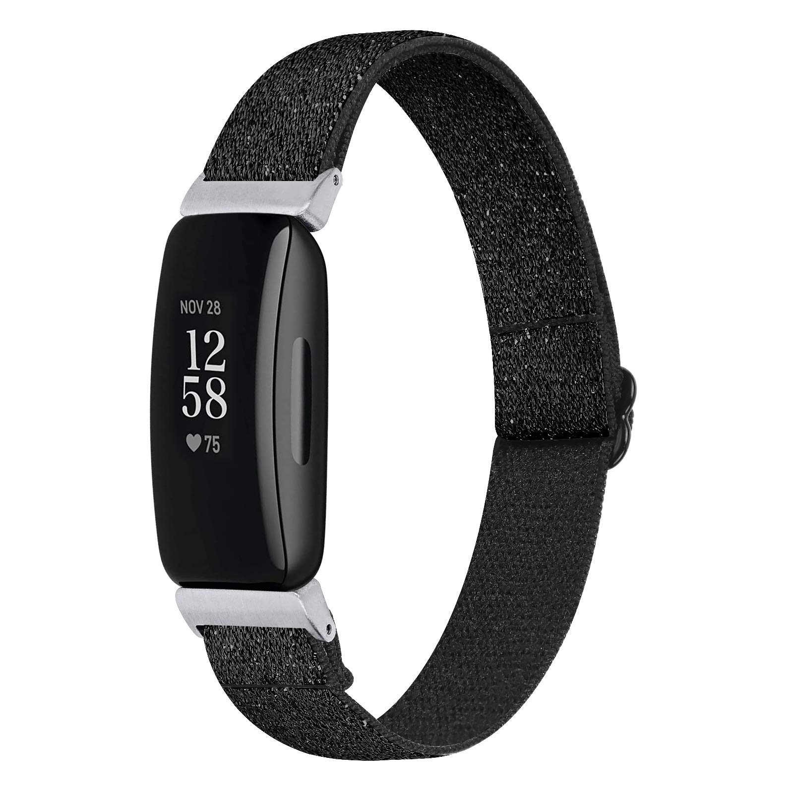 Ginamart Woven Band Compatible with Fitbit Inspire 2 / Ace 3 Band, Soft Nylon Replacement Wristband Women Men Strap for Fitbit Ace 3 / Inspire 2, Small & Large, Small/Large, Nylon, Small/Large, Nylon