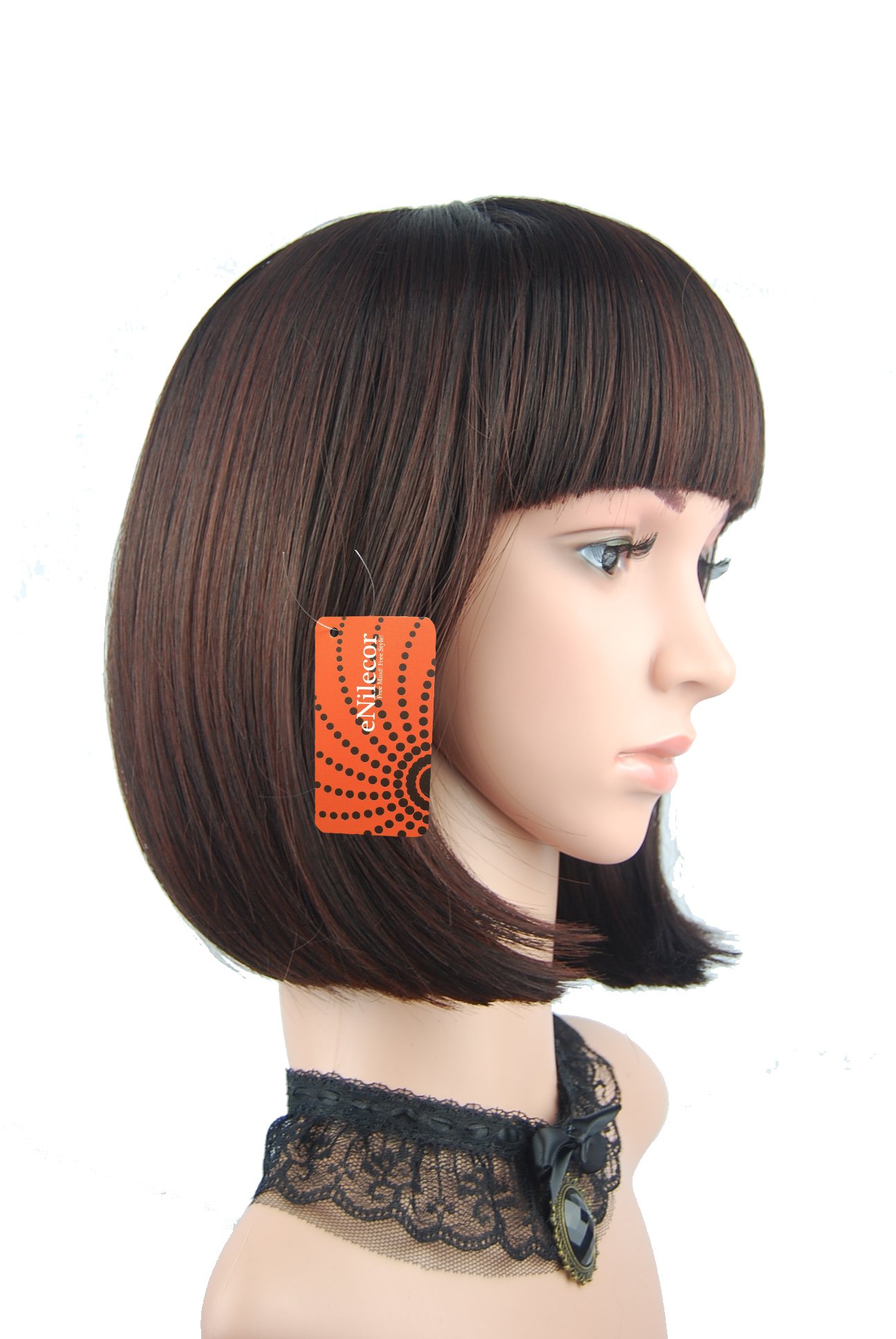 eNilecor Short Bob Hair Wigs 12\