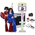 Mirror Photo Booth 15.6in Touch Screen with Camera and Printer DSLR Photo Booth App Control RGB Light for Wedding Rental Business Parties