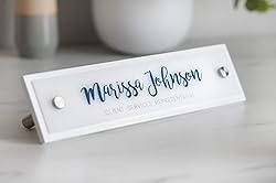 Desk Name Plate Plaque Personalized with your Name