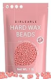 GIRLEARLE Hard Wax Beads, 1lb Wax Beans for Hair