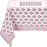 Hillsuren Mahjong Tablecloth 55" x 55" Polyester Square Instructional Design with Rules for Game Night Party Favor Supplies