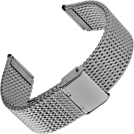 montre bracelet métallique homme