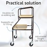 Homecraft Shelf Mobility Trolley Height Adjustable Walker with Wheels view 4