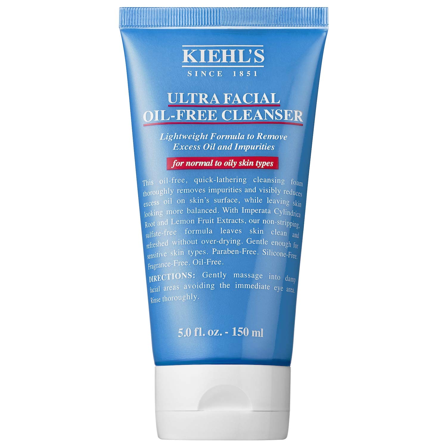 kiehl's face wash for oily skin