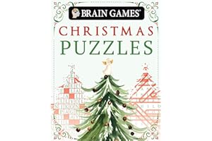 Brain Games - Take-Along - Christmas Puzzles (Stocking Stuffer - Christmas Tree Cover) (Volume 1)