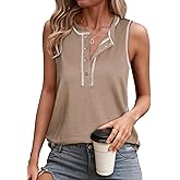 SHEWIN Womens Tank Tops Sleeveless Shirts Pullover Beach Vacation Clothes Business Causal Outfits Summer Tops for Women 2026