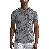Zengjo Workout Shirts for Men Quick Dry-Moisture Wicking Gym Running Athletic T-Shirts Short Sleeve Fitted Tee