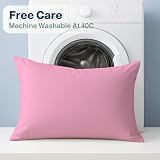 DN Collection Pillow Cases 2 Pack | 100% Microfiber | Pink 50x75cm view 7