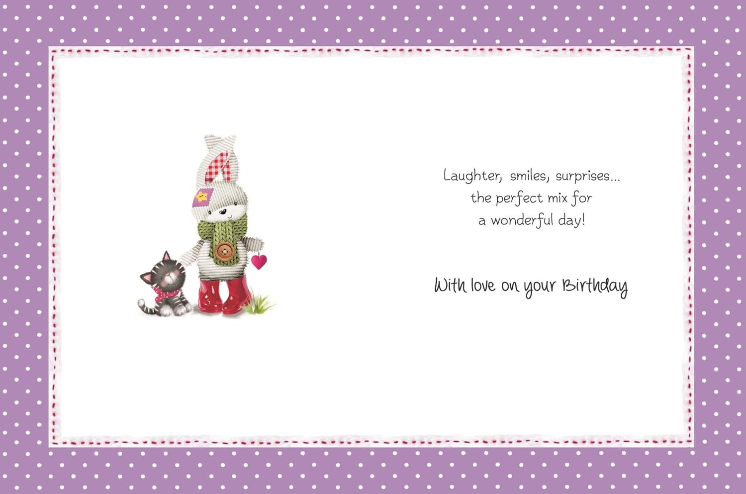Jonny Javelin. To a Goddaughter so Special, Happy Birthday. Greeting Cards, grey|brown|red, 150mm x 190mm - Image 3