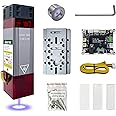 LASER TREE Laser Engraving Module, 10000mW(10W) Output Module with Air Assist System, Built-in FAC, Compressed Spot CNC Carving DIY Laser Master for Laser Cutter Engraving Machine Class 4, 12V