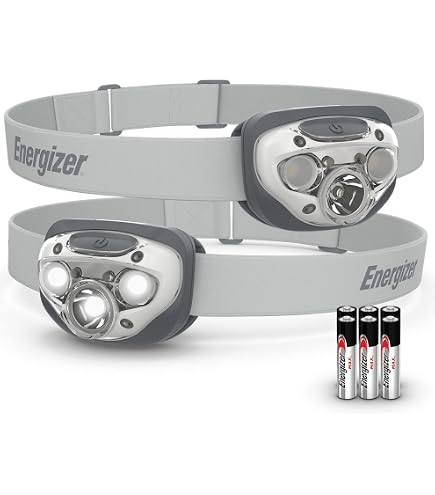Lampe Frontale LED (2 Pièces/1 Pièce),2000 Lumens Torche Frontale,Piles