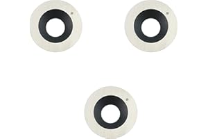 DL TOOLS DLtools 5/8"(16mm) Round Tungsten Carbide Insert Replacement Cutters(30 Cutting Angle),for Full and Pro Size Finisher Wood Turning Lathe Tools(Ci0) (3pcs)