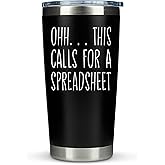 KLUBI Oh This Calls For A Spreadsheet Mug 20oz – Funny Accountant Mug, Excel Gifts for Accountants, CPA Gifts for Men & Women, Appreciation Gift, Spreadsheet Cup, Boss Coworker Office Gift