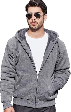 thick zip up hoodie mens