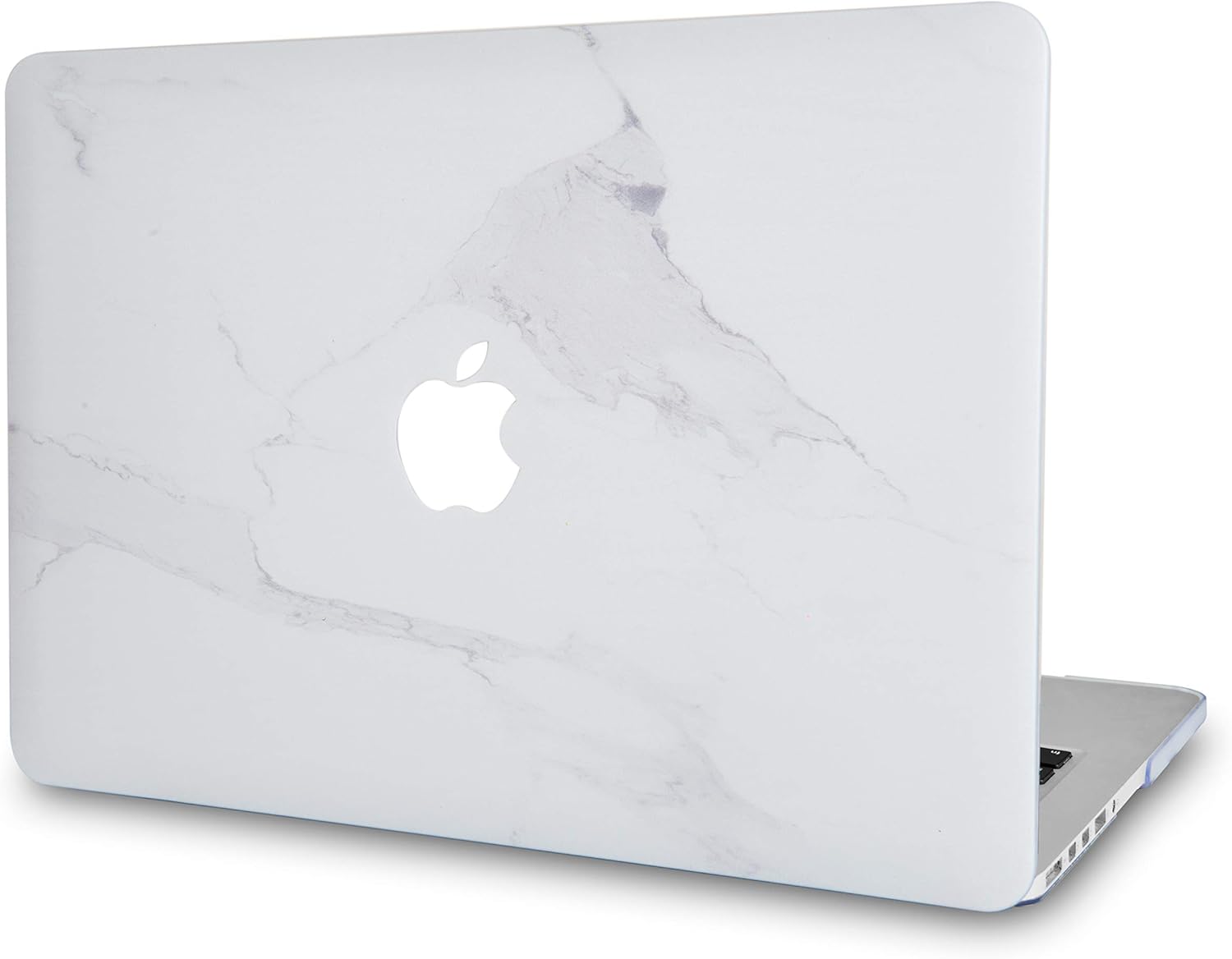 LuvCase Laptop Case for MacBook Pro 13" (2020/19/18/17/16 Release) with/Without Touch Bar A2251/A2289/A2159/A1989/A1706/A1708 Rubberized Plastic Hard Shell Cover (Altlantic Marble)