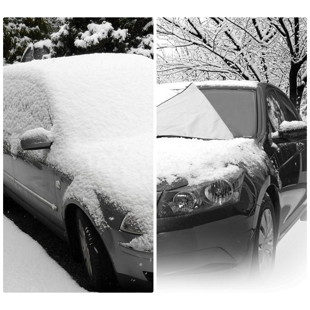 Windshield Cover, Ice Frost Rain Resistant Snow Cover 62\