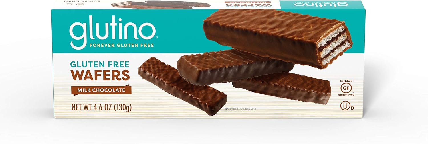 Glutino Chocolate Covered Chocolate Wafers, Gluten Gree, 130 Grams 4.