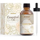 White Tea Essential Oil 4 Fl Oz (120ml) - Pure and Natural Fragrance Oil, White Tea Oil for Diffusers, Candle Making, Room Spray Diffuser Oil for Home, Aromatherapy Scented Oil Gift for Women