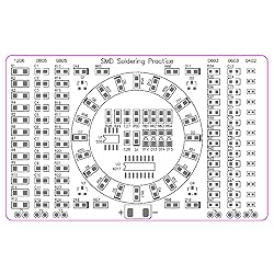 Gikfun DIY SMD SMT Welding Practice Soldering Skill