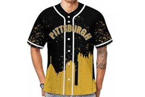 JH3DBF Baseball City Jerseys Sports Fans Shirts Clothing for Fans Men Gifts Printing S-2XL