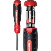 Megapro Marketing USA NC 211R2C36RD Ratcheting Screwdriver,Red