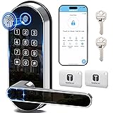 Keyless Entry Fingerprint Smart Lock with Handle