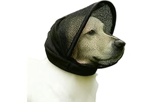 Dog Face Net | Puppy Face Protector,Mesh Dog Head Shield - for Pet Parents Animal Lovers Trainers Hiking Camping Rehabilitati