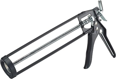 Everbuild Professional Caulk Gun C4 400ml For Cartridges Black