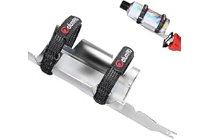 ColumPRO Spray Paint Can Shaker for Reciprocating Saws, Stainless Steel Paint Mixer Attachment Fits 2”–4” Cans, One-Click Adj