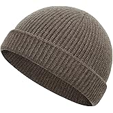PHILIGHTS Fisherman Beanie Hat Watch Cap Thin Wool Mens Short Beanies Hats for Men Women Trawler Skull Caps