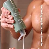 ManCave Caffeine Shampoo for Men 500ml Sulphate Free Vegan Cruelty Free view 2