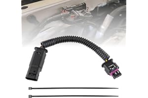 NuIth Auto Start Stop Deactivation Wire for 19-23 Chevy Equinox Malibu Cruze/19-22 Cadillac CT6 XT4 XT5 XT6/ 19-23 Buick Enclave Encore, Vehicle Auto Stop Start Deactivating Harness, Small Plug