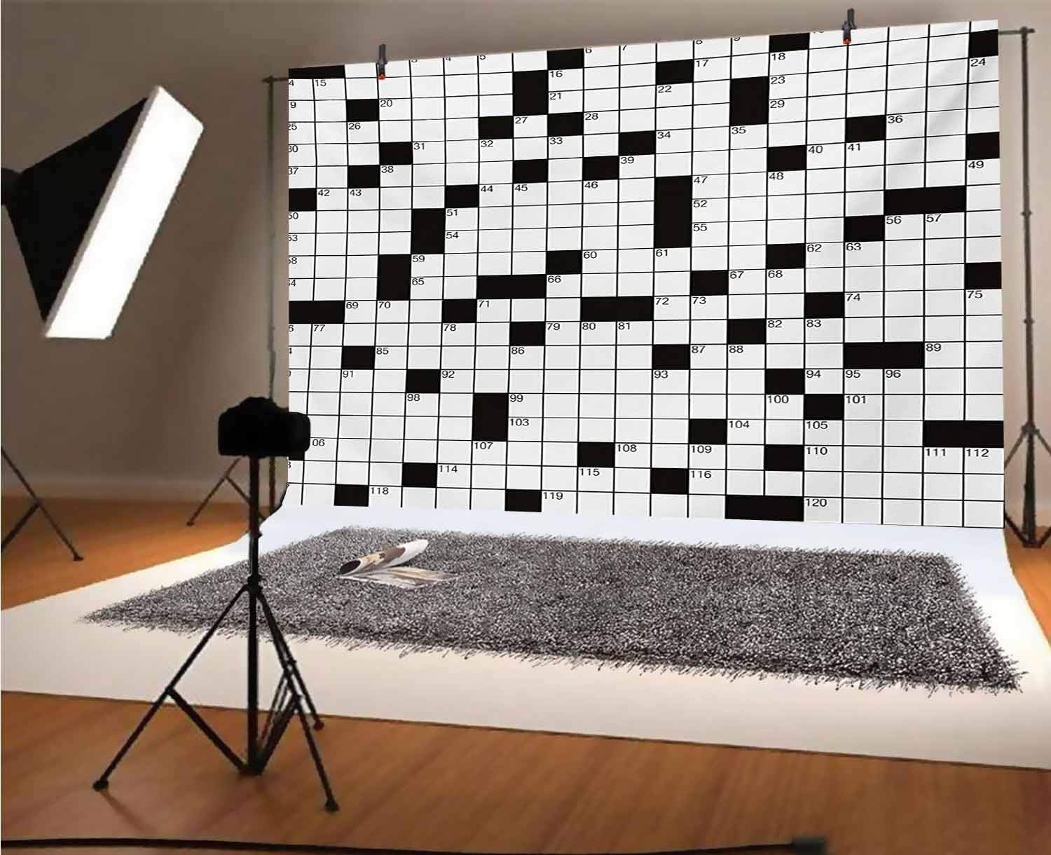 Accessories Word Search Puzzle 8x6 FT Vinyl Photography Background
