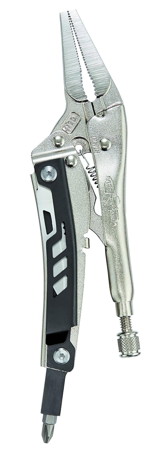 Irwin Tools (1923455) 6LN Long Nose - 6 Inch (150mm) Vise-Grip Multi-Pliers 