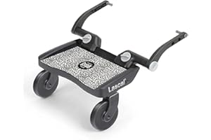 Lascal BuggyBoard Universal Mini Pushchair Fits 90% of Pushchairs Compatible with UPPAbaby Bugaboo No Need for a Double Strol