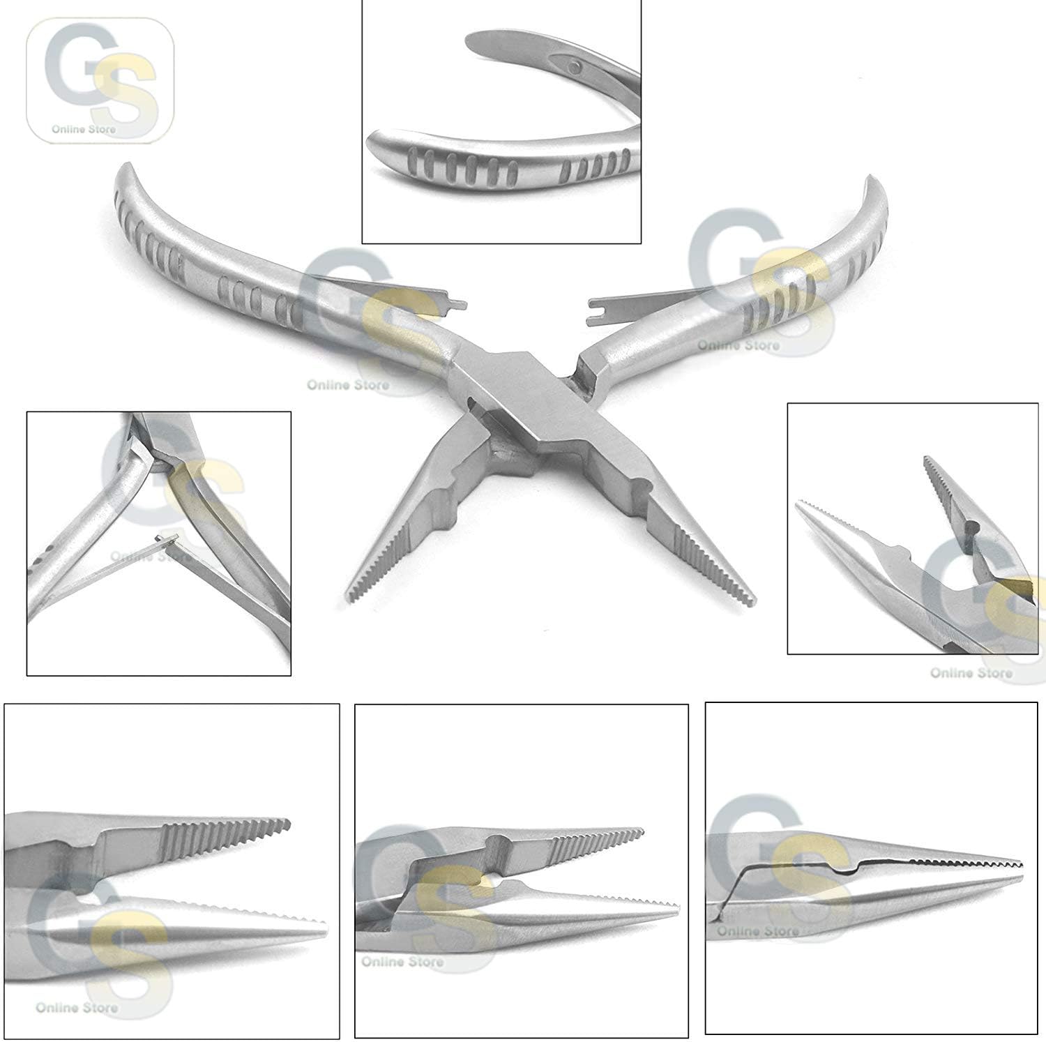 Amazon Com G S Micro Ring Hair Extension Beading Tool Kit Plier