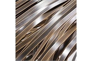 homeemoh 500g Synthetic Rattan Weaving Material, Plastic Wicker Repair Kit PE Rattan Roll for Furniture Repair Woven Handmade