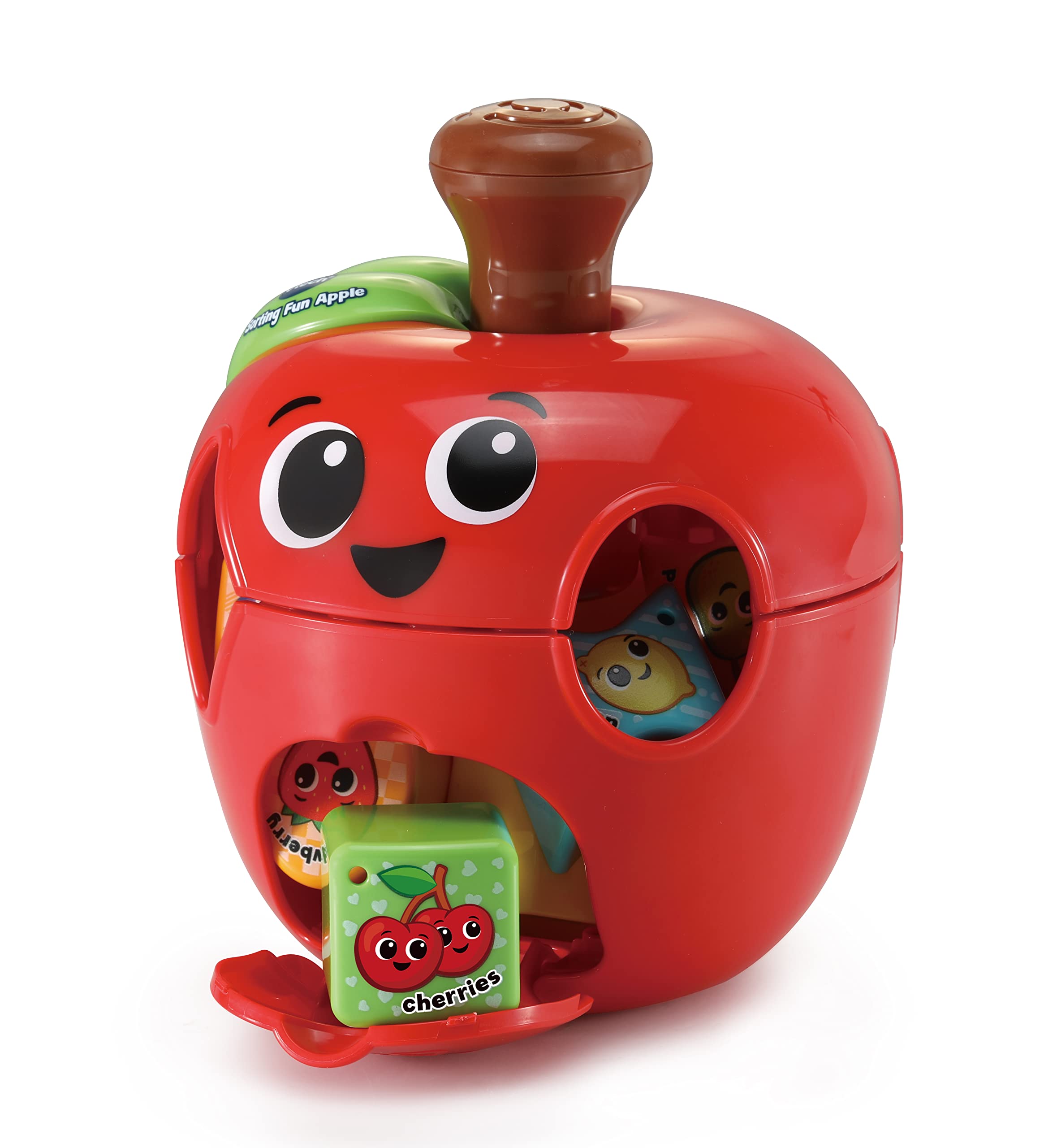 VTech Sorting Fun Apple, Shape Sorter, Educational Learning Toy, Birthday Gift for Kids aged 1, 2, 3 years