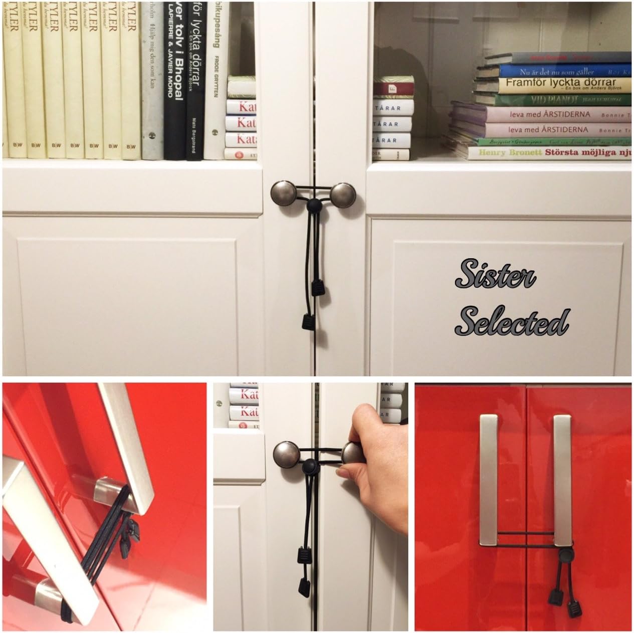Child Baby Safety Cabinet Lock Latch Strap Child Proof Home